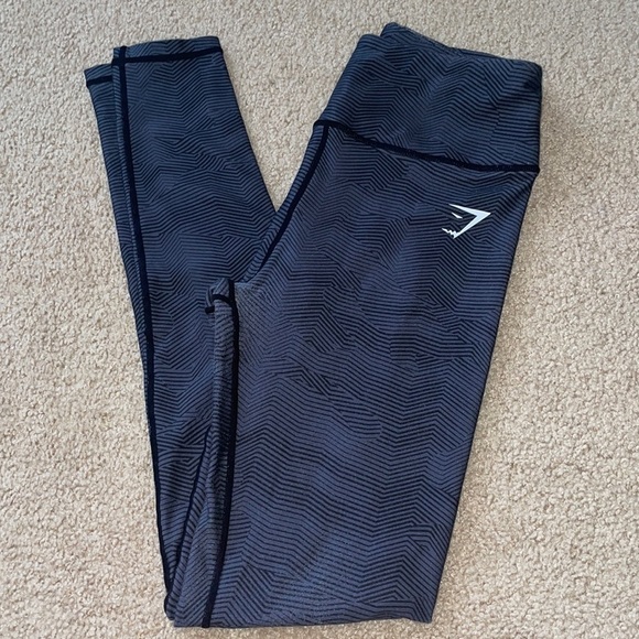 Womens Gymshark Geometric Leggings - Picture 1 of 6